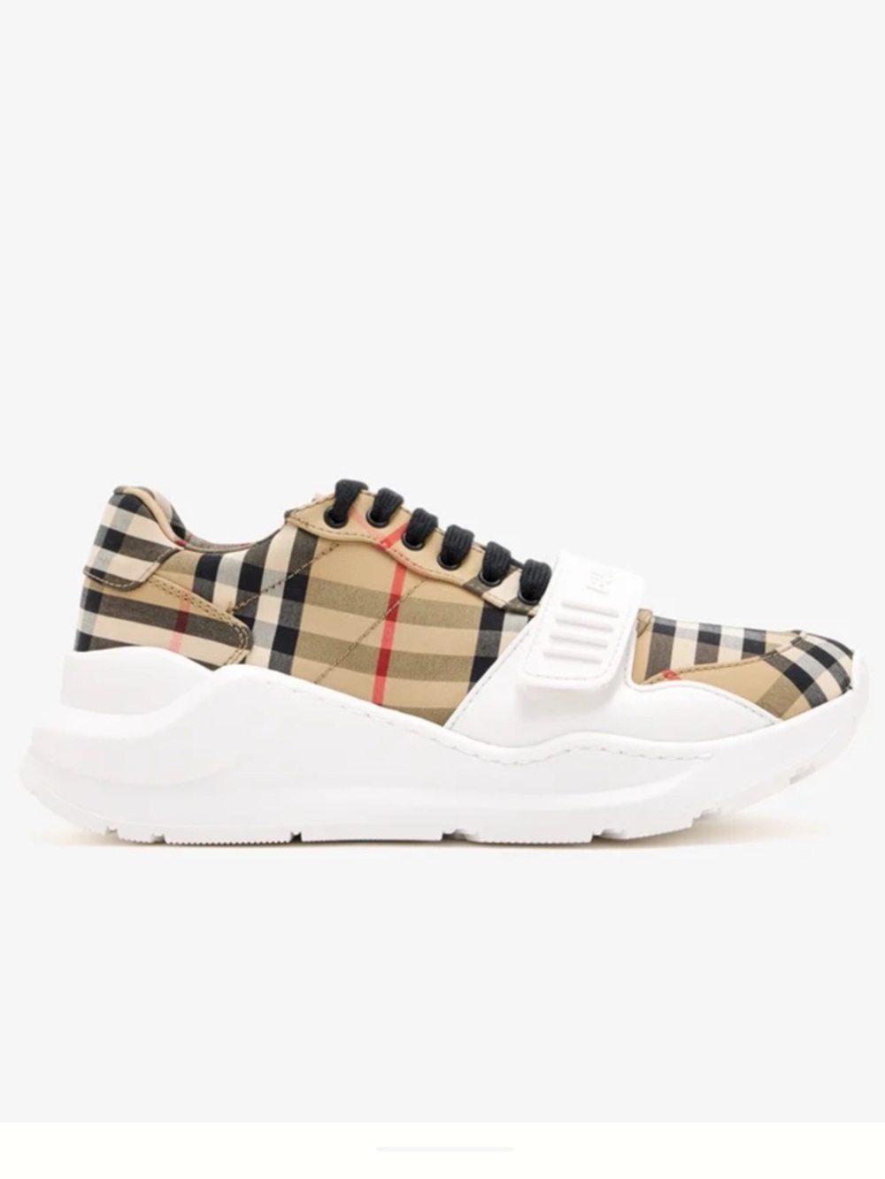 Burberry Women’s Beige Vintage Check Sneakers